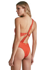 Ariel Swimsuit In Poa Print