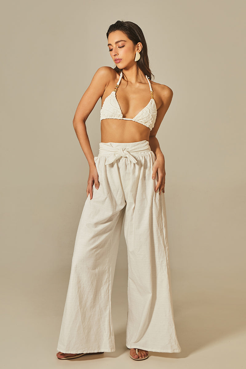 Voil Pants in Off White