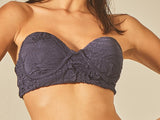 Candy Bikini Navy Blue Texture