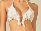 Sereia Lace Bikini Off White