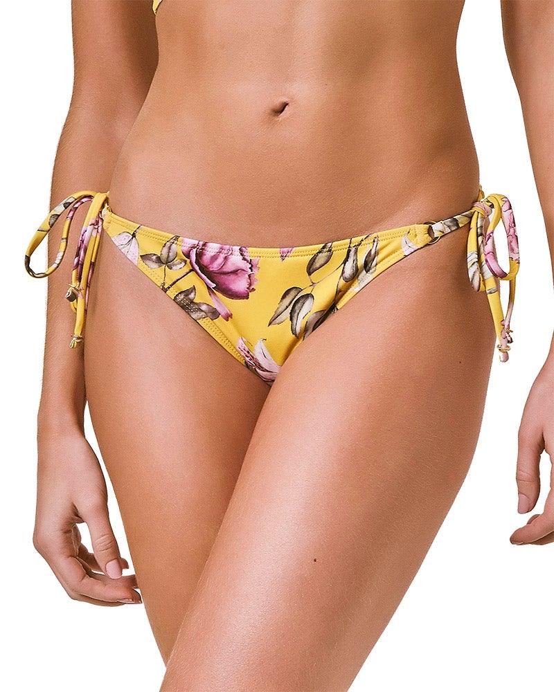 Florence Bikini in Yellow Floral Print - Empress Brasil International